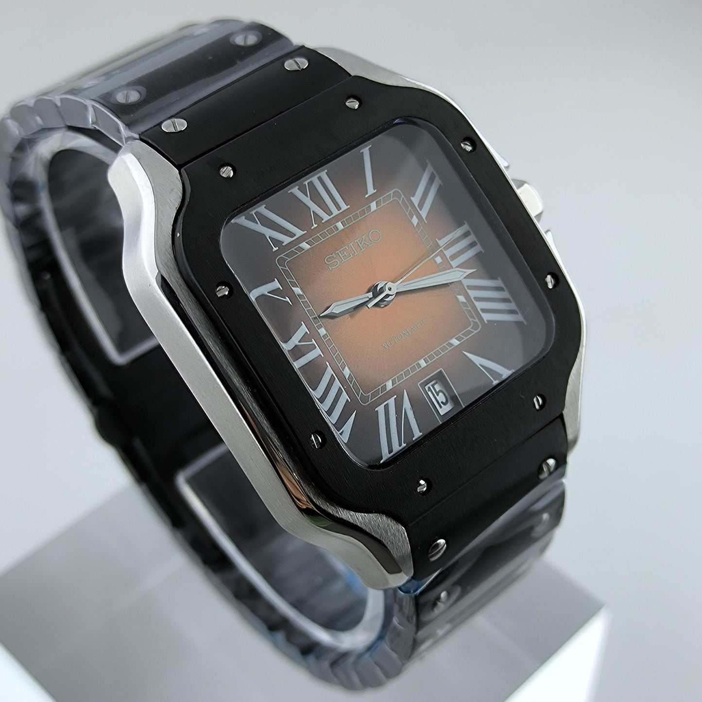 Seiko Santos Mod 2025 Version PVD Coating Date 2024 Version | Customizable