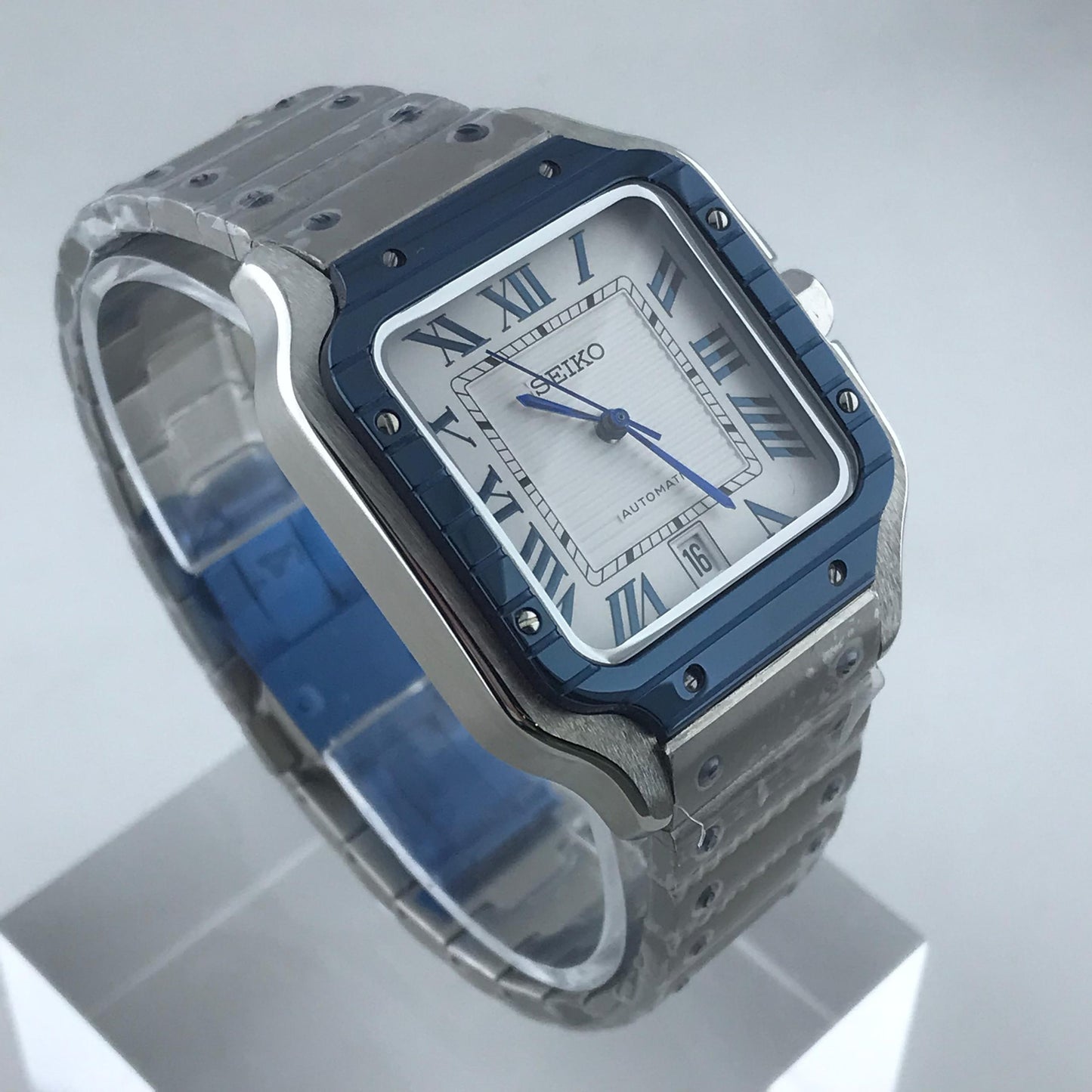 Seiko Santos Mod 2025 Version PVD Coating Date 2024 Version | Customizable