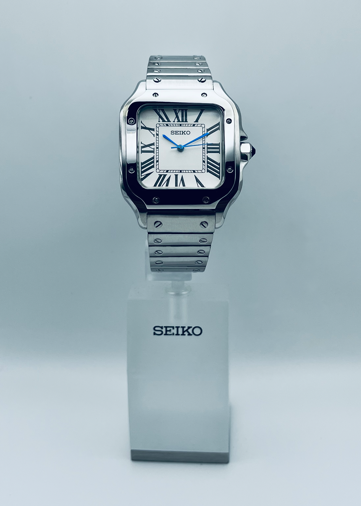 Seiko Santos Mod No-Date 2023 Version | White Dial Blue Dial Black Dial Customizable