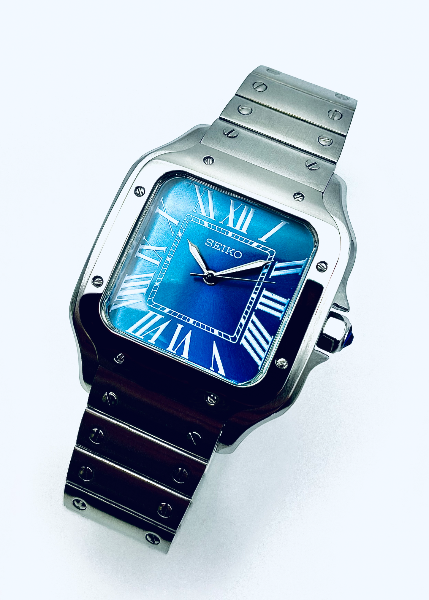 Seiko Santos Mod No-Date 2023 Version | White Dial Blue Dial Black Dial Customizable