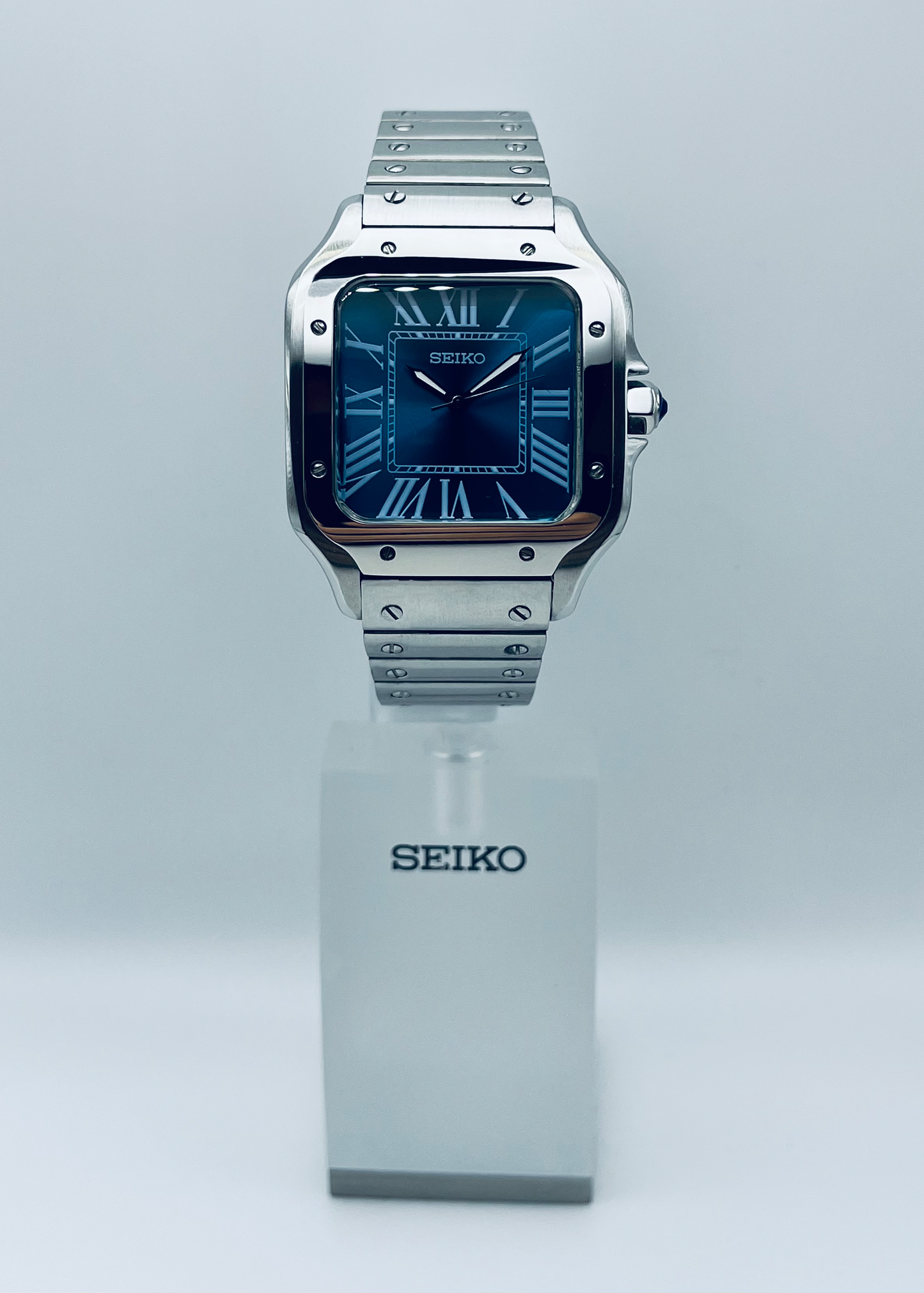 Seiko Santos Mod No-Date 2023 Version | White Dial Blue Dial Black Dial Customizable