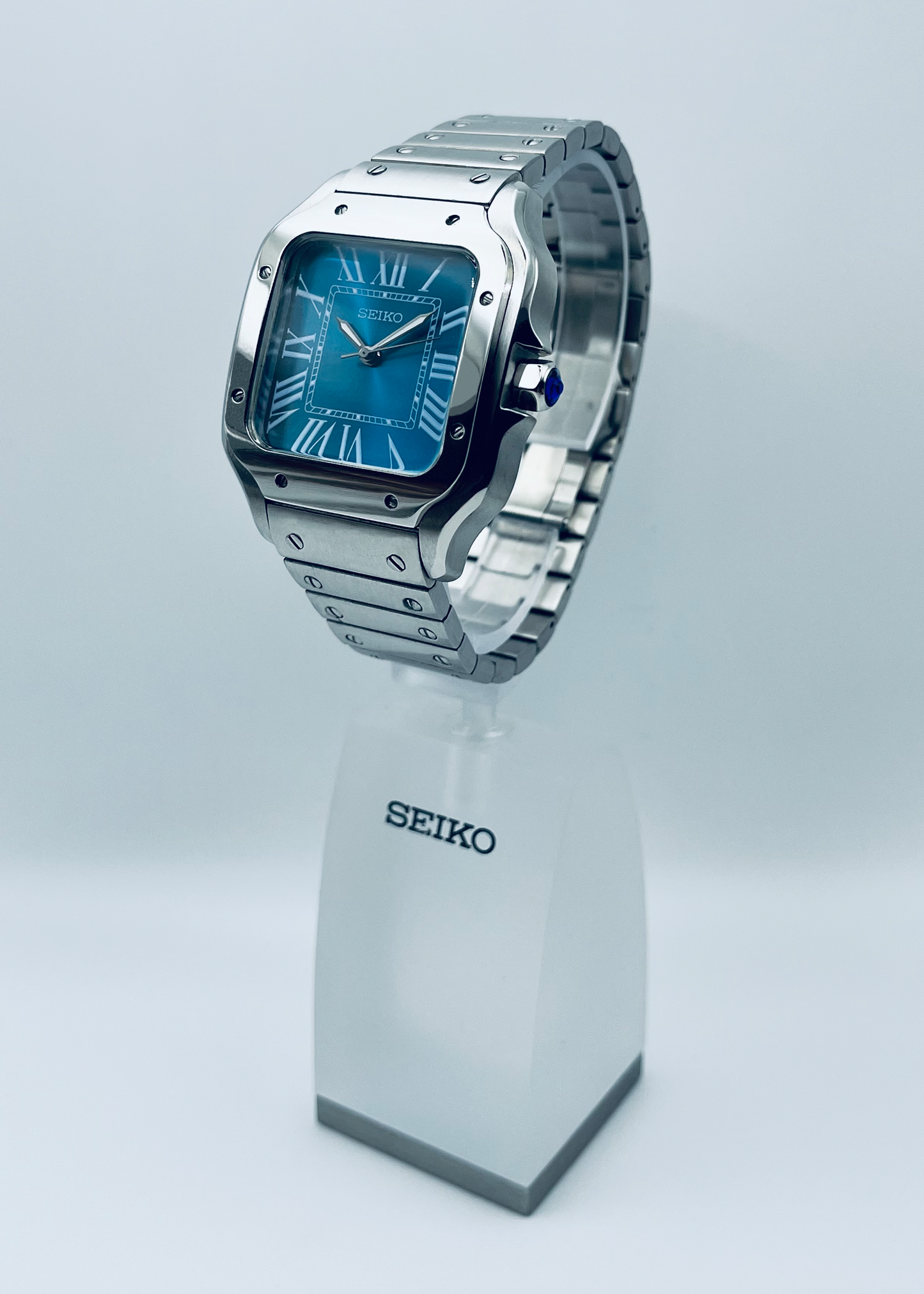 Seiko Santos Mod No-Date 2023 Version | White Dial Blue Dial Black Dial Customizable