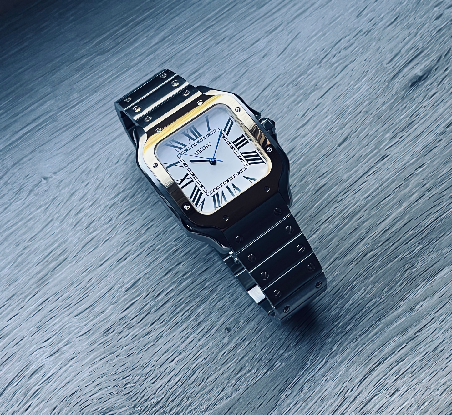 Seiko Santos Mod Date 2024 Version GOLD | Dial Customizable