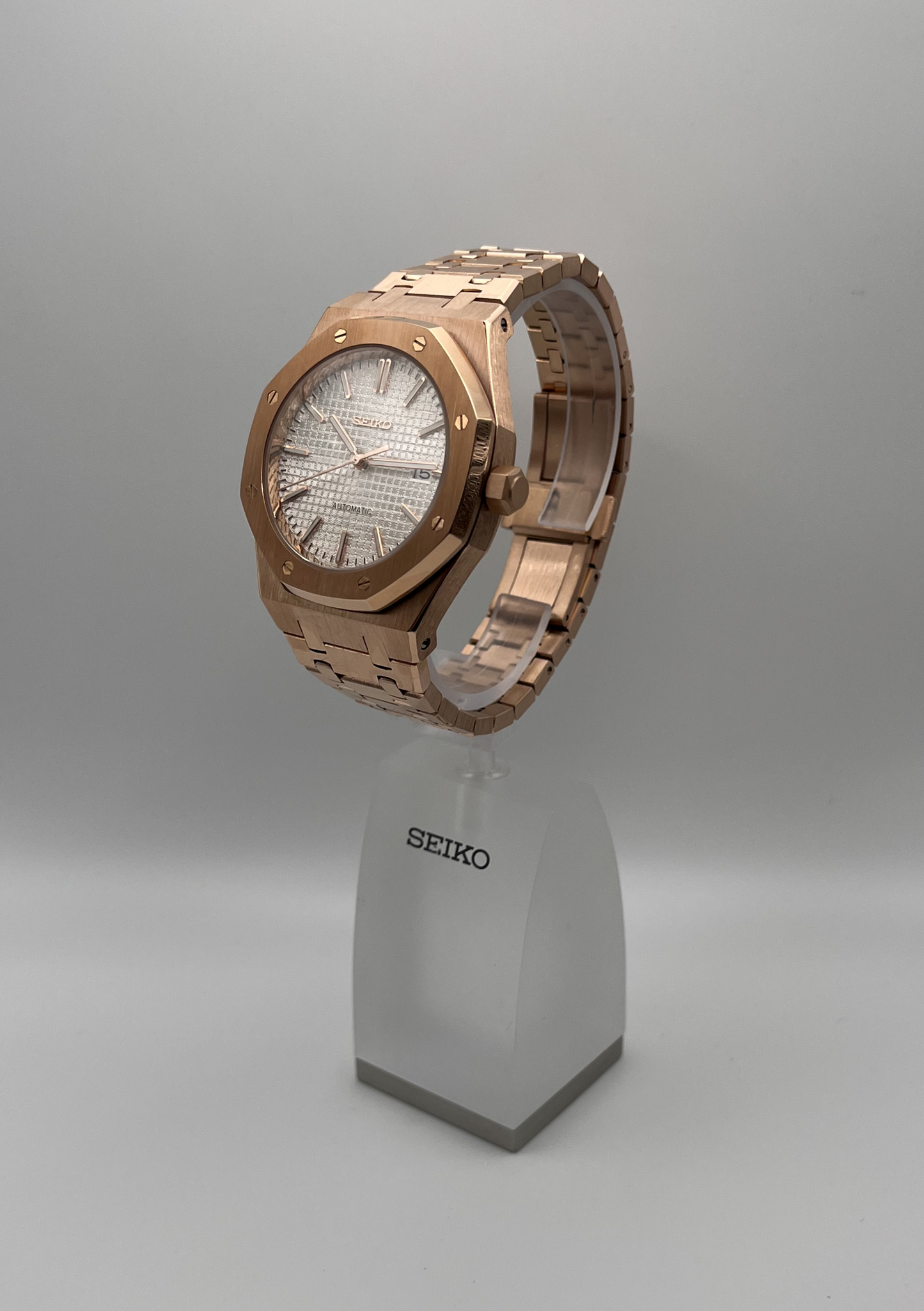 Seiko Royal Oak Mod | Gold Watches