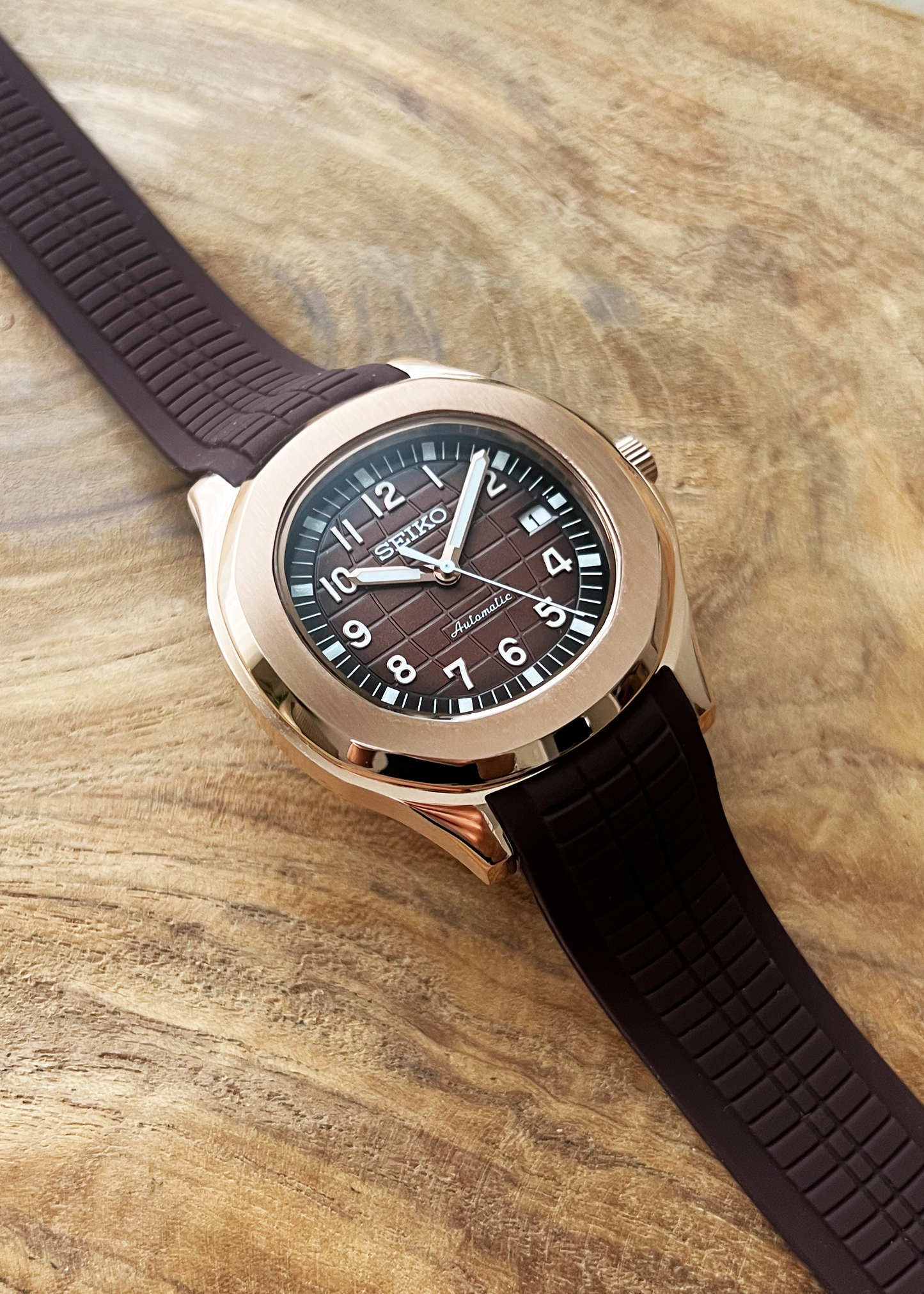 seiko rose gold watch | Elegant Mod