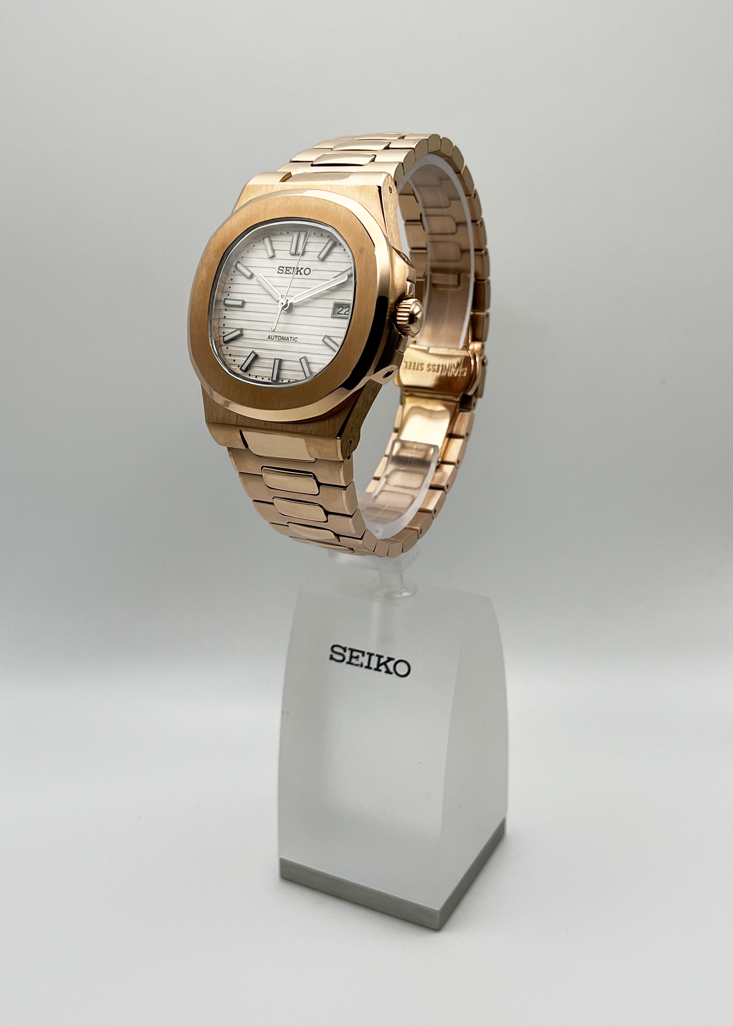 Rose Gold Watch Seiko | Rose Gold Watches