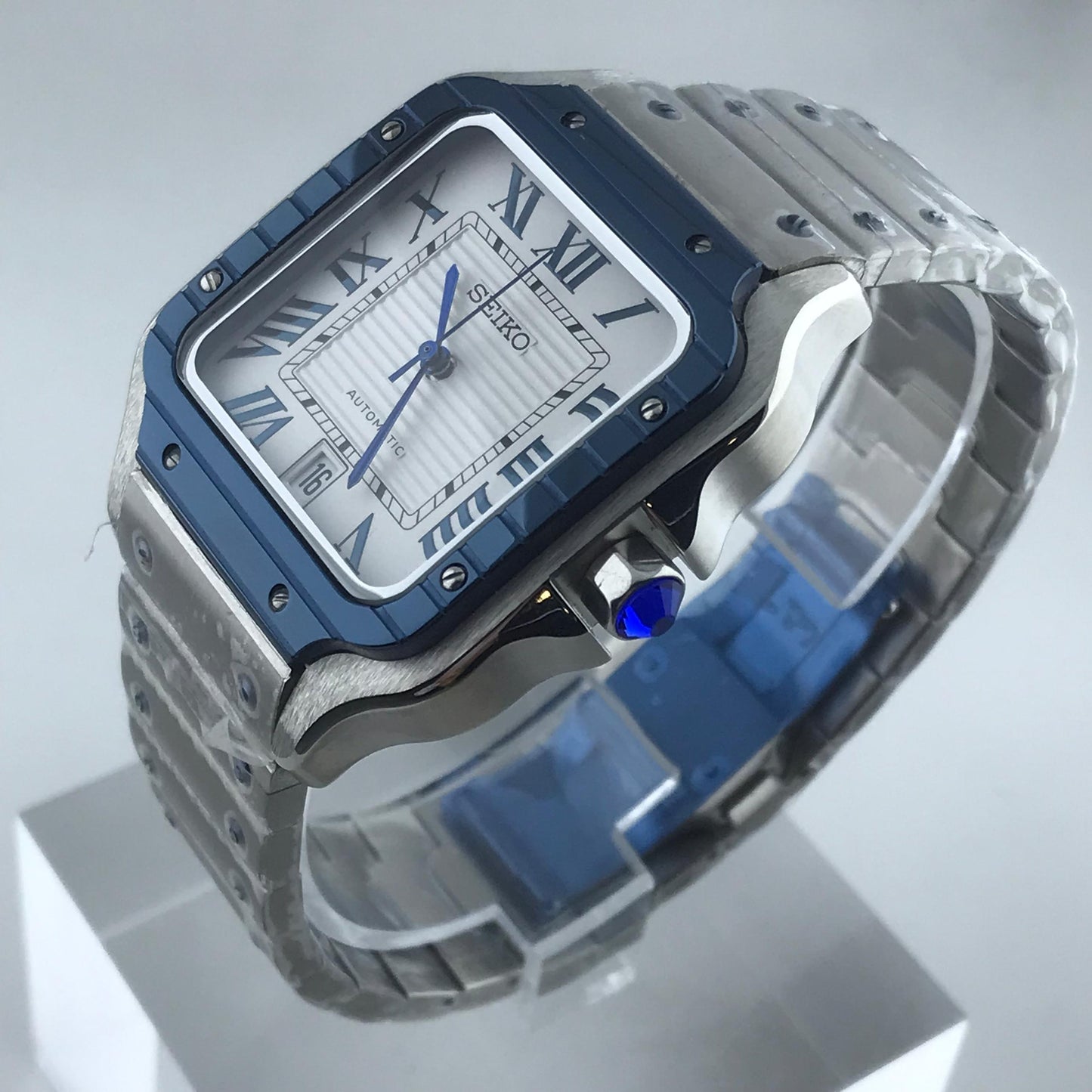 Seiko Santos Mod 2025 Version PVD Coating Date 2024 Version | Customizable